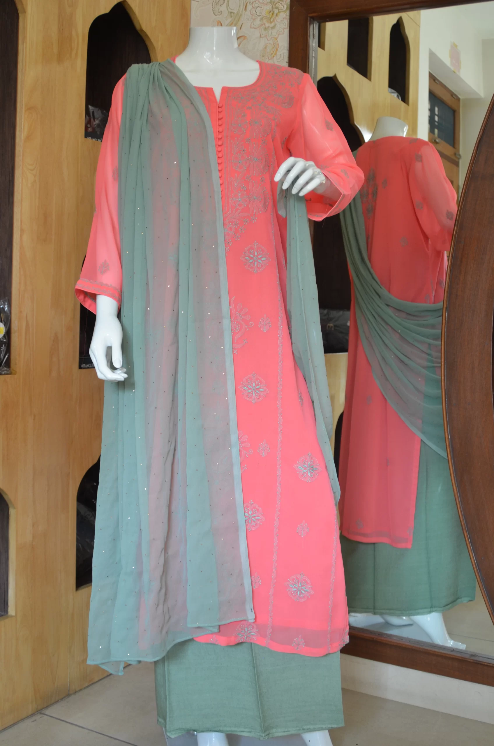 Stitched Suit Rose Pink - Image 3