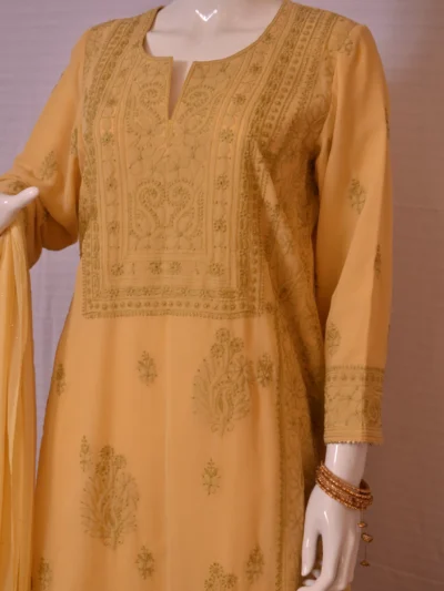 Stitched Suit Dusky Cream