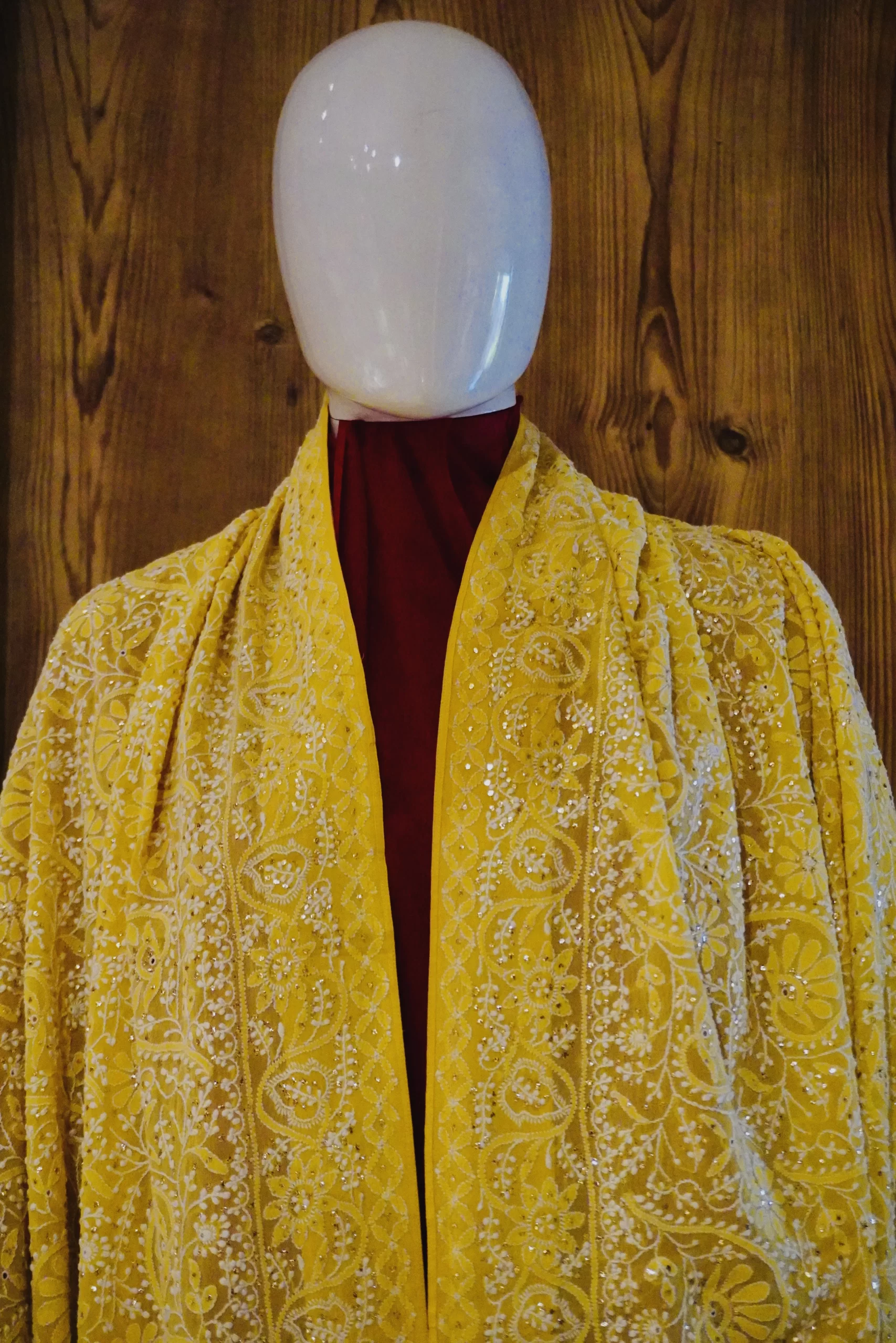 Georgette Dupatta Yellow