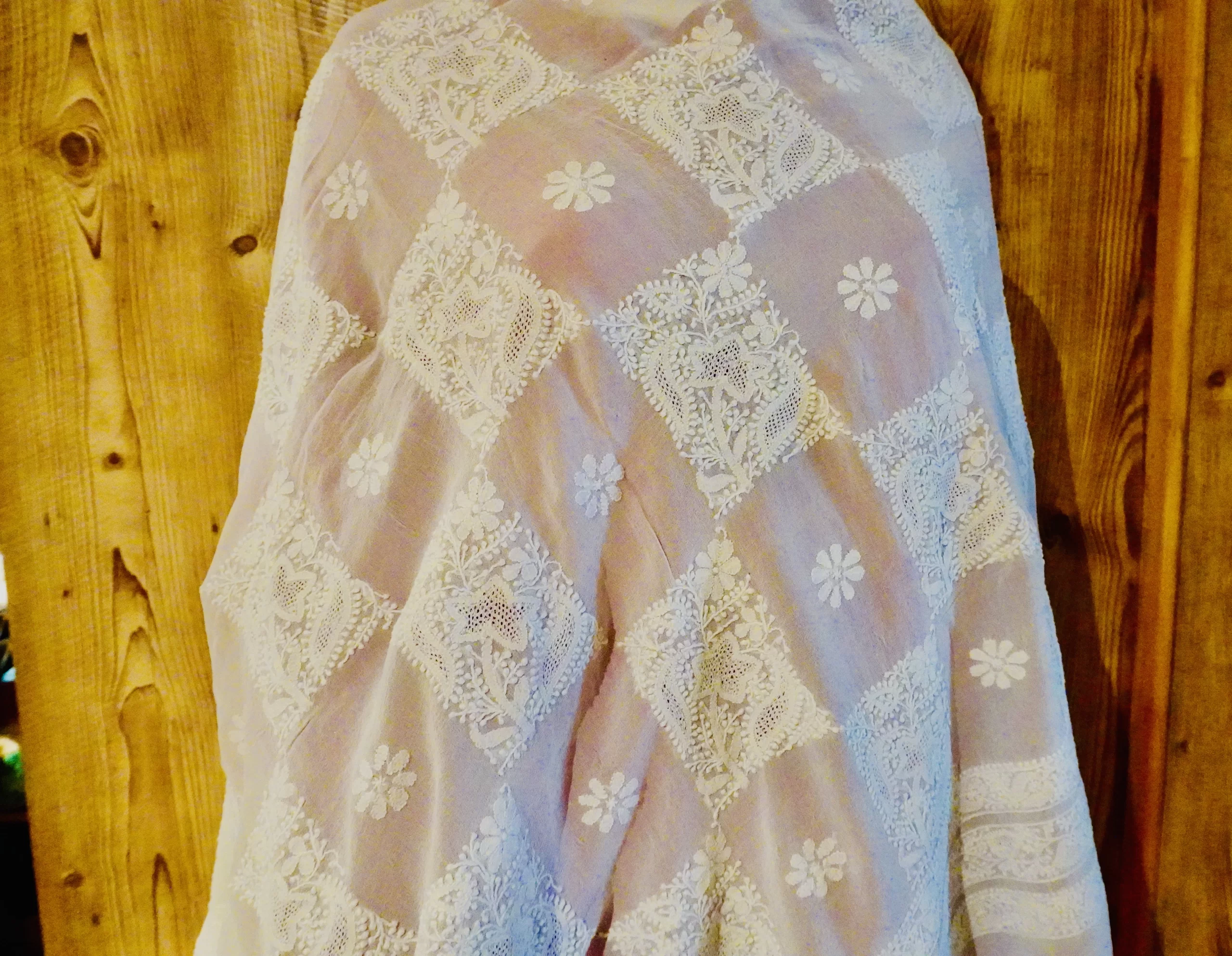 Georgette Dupatta White - Image 3