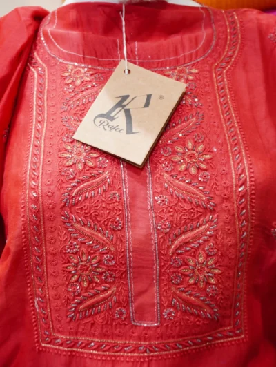 Chanderi Kurta Dupatta